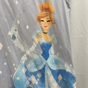 Disney Parks Top Cinderella XXL Womens Shirt Lace Accent Sleeveless Princess - Picture 1 of 12