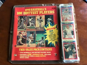 Score 1990 Baseball 100 Hottest Players New Sealed Limited Edition⚾️⚾️ - Picture 1 of 4