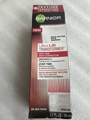 Garnier Ultra-Lift Transformer Anti-Age Skin Corrector Spf20 All Skin Tone HTF - Image 1 of 3
