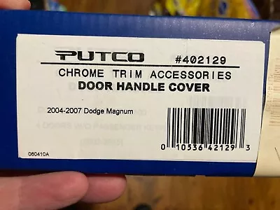 Putco Chrome Door Handle Cover For 2004-07 Dodge Magnum - NIB; Part #402129 - Image 1 of 4