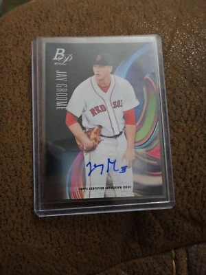 2018 BOWMAN PLATINUM JASON JAY GROOME AUTOGRAPH BOSTON RED SOXS - Image 1 of 2