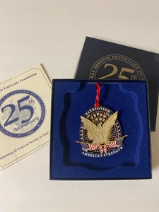 Official 1982 National Defense Foundation Patriotism America's Strength Ornament - Picture 1 of 5