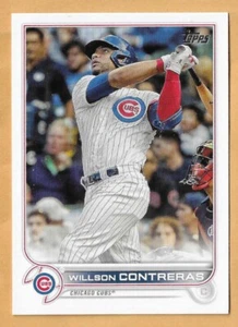 WILLSON CONTRERAS CHICAGO CUBS #147 - TOPPS CASI NUEVO - NUEVO COMO NUEVO 2022 - Imagen 1 de 2