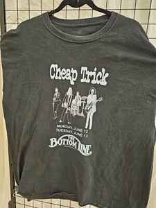 Cheap Trick 1978 Bottom Line NYC Cotton T -Shirt XL - Picture 1 of 2