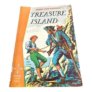 Vintage Treasure Island paperback Book Robert Louis Stevenson - Picture 1 of 4
