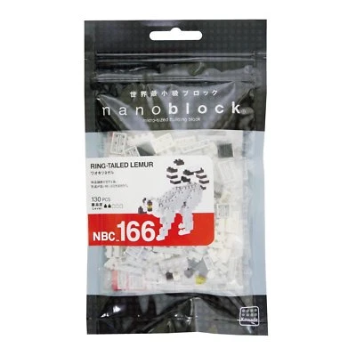 Nanoblock Ring tailed Lemur 130 Pcs NBC.166 B6 In stock - Image 1 of 4