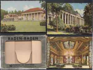 Baden Baden, Alemania, 10 Tarjetas de Vista Pequeña, Turística Efímera - Ref.EP2 - Imagen 1 de 4