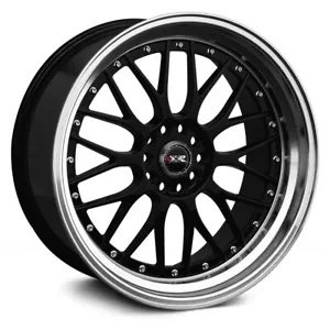 19x8.5 +35 XXR 521 5x108,5x112 Black / ML Wheels (Set of 4) - Picture 1 of 2