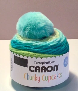NUEVO Caron Grueso Cupcakes “Lime Freeze” 100% Hilo Acrílico 3.5 OZ 100g 138Yds 126 m - Imagen 1 de 5