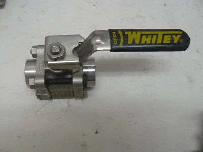 Whitey SS-63PF8 Stainless Steel 3-Piece Ball Valve - Image 1 of 4