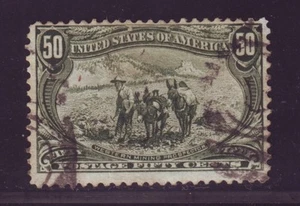 USA OMAHA 50c FINE USED - Bild 1 von 2