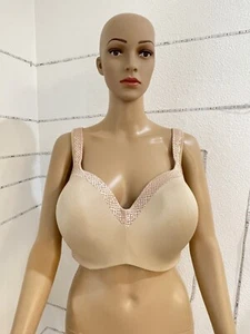Minimizer Bra Style #4823 Size 38DDD Wired Beige Wide Straps No Tag Never Worn - Picture 1 of 6