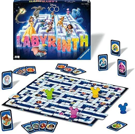 Ravensburger 27460 - Disney Labyrinth - Der Familienspiel-Klassiker für 2-4 Spie