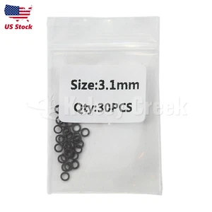 30pcs Fishing Tippet Ring, 2.0/2.5/3,1mm - Picture 1 of 3