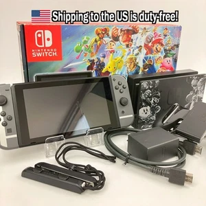 Nintendo Switch HAC-001(-01) Console Super Smash Bros. Edition Ship From US 033 - Picture 1 of 20