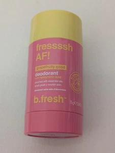 b.fresh~Vegan Fressssh AF! Grapefruity Good Deodorant with Hyaluronic Acid - Picture 1 of 3