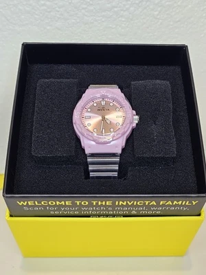 49205- Reloj Mujer Invicta Celestial - 35mm, Rosa Transparente Foto 1 de 4