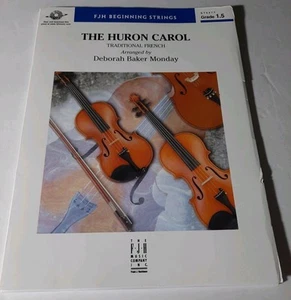 The Huron Carol Deborah Monday GR 1.5 FJH ST6277 Sheet Music Score & Parts - Picture 1 of 4