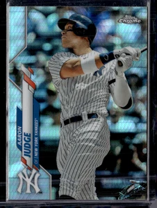 Topps Chrome #50 2020 Aaron Judge Prism Refractor Yankees casi nuevo-como nuevo++ - Imagen 1 de 2
