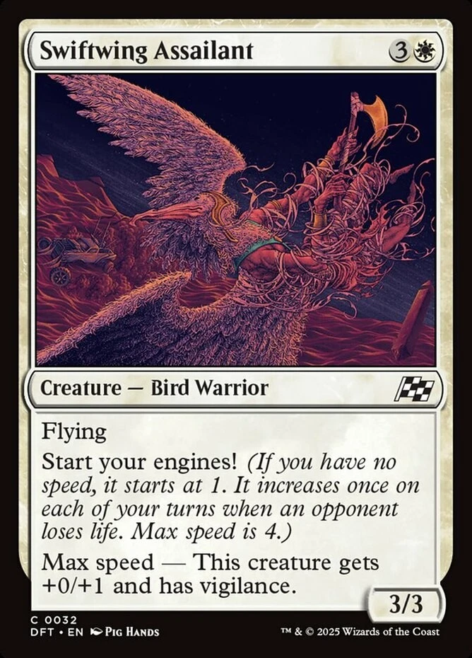 x1 Swiftwing Assailant - Aetherdrift - NM - MTG - Image 1 of 1