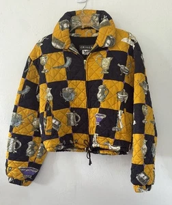 Chaqueta bomber vintage 100 % seda para mujer talla 38 - Imagen 1 de 6