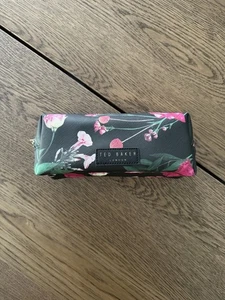 Ted Baker London Floral Makeup Travel Zip Bag Cosmetics Case Used - Picture 1 of 15