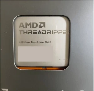 AMD Ryzen Threadripper 7960X Desktop Processor-24 Core and 48 Thread CPU-- - Picture 1 of 2