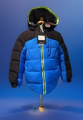 Boys  (4-20) Zero exposure Magnetic Puffer Heavyweight Hooded Jacket, Size S(6-7 - Image 1 of 4