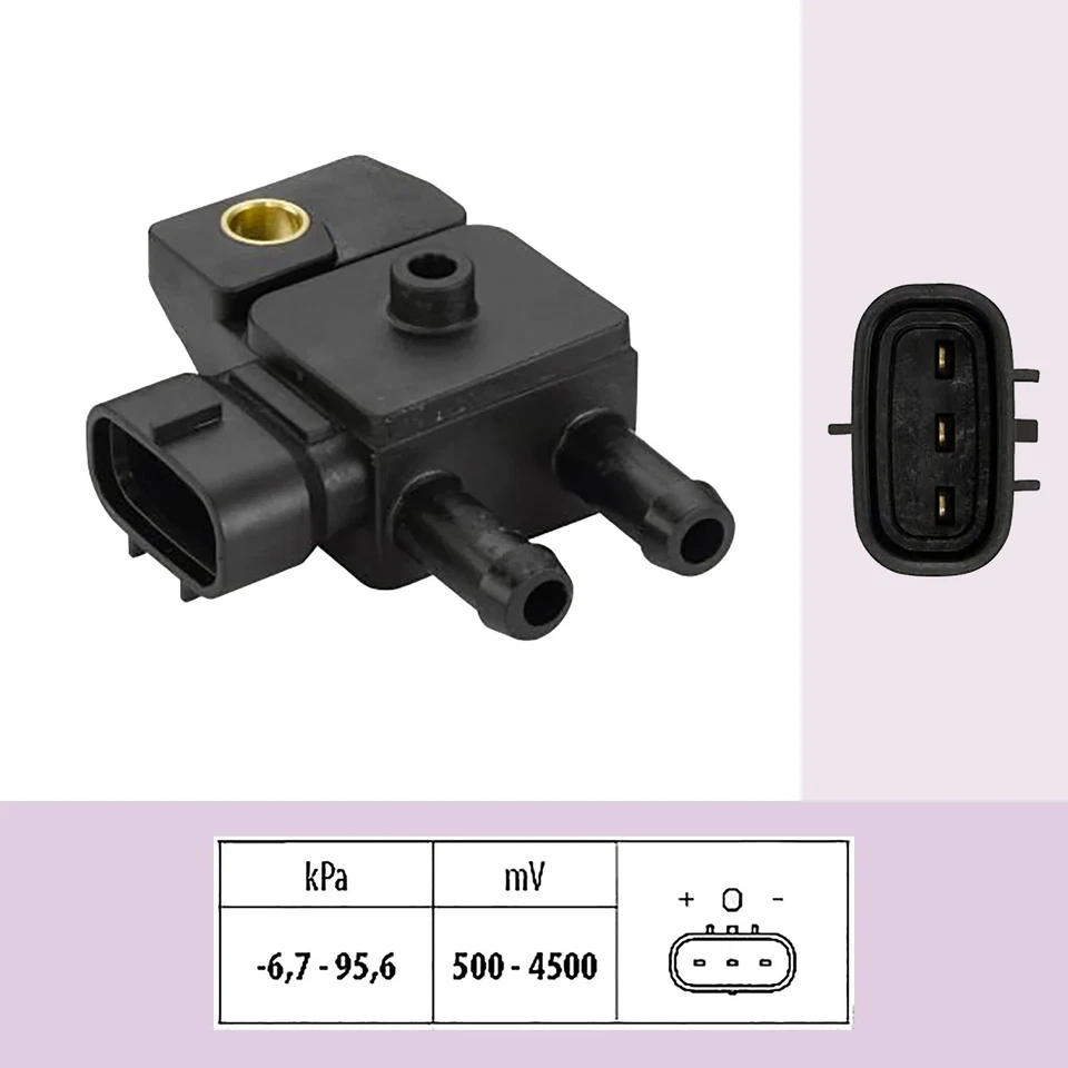 Sensor de pressão de exaustão DPF para Toyota Hiace Hilux RAV4 Corolla Verso Yaris - Imagem 1 de 4