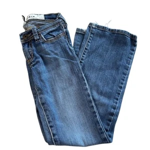 Abercrombie Girls Bootcut Blue Jeans Size 10 Medium Wash Slim Fit - Picture 1 of 5