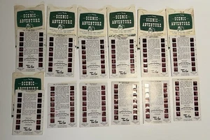 Variedad Juego de 12 Tarjetas de Película 3D Tru-Vue Vintage - Viaje. Ver fotos para títulos - Imagen 1 de 16