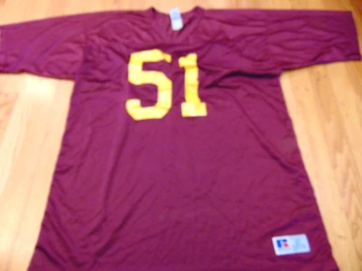 VINTAGE 90'S RUSSELL ATHLETIC NCAA USC TROJANS FOOTBALL JERSEY SIZE 52 - Image 1 of 4