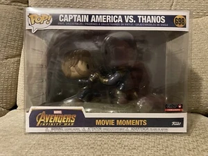 Marvel Funko Pop! - #698 Capitán América Vs Thanos (Momentos de película) *EMP Excl.* - Imagen 1 de 11