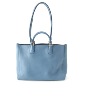 Bolso de Mano Salvatore Ferragamo Cuero Gancini 2 Vías Hombro AU-21 091... - Imagen 1 de 15