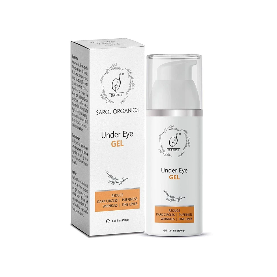 Saroj Organics Under eye gel, 30gm, for dark circles for women and men - Image 1 of 4