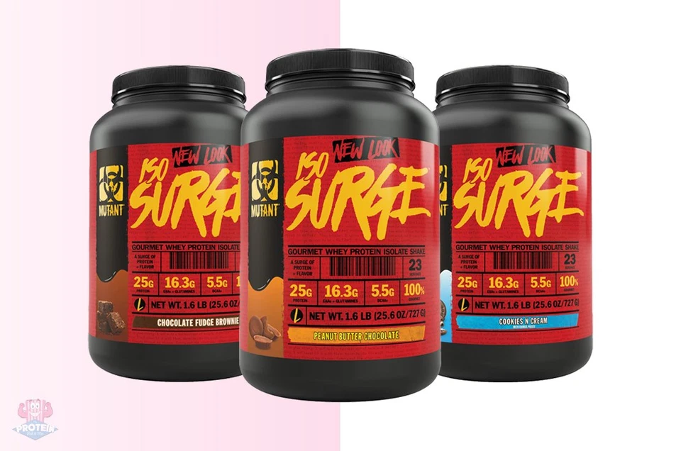 MUTANT ISO SURGE Gourmet Whey Protein Isolate & Hydrolysate Shake 1.6 lbs Muscle - Image 1 of 1