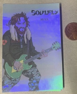 Soulfly Max Refractor Decal Sticker - Picture 1 of 1