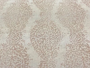 Cowtan & Tout Undulating Paisley Stripe Fabric- Lena / Rose 1.25 yd 11534-02 - Picture 1 of 4