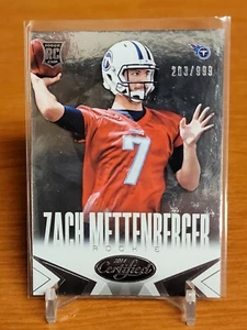 2014 Panini Certified #174 Zach Mettenberger Tennessee Titans /999 - Picture 1 of 2