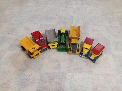 Vintage Toy Vehicle's Lot Of 8 John Deere Caterpillar Tonka Rare Decent Very Htf - Image 1 of 4