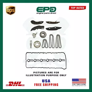 BMW N57 N57D30 Rocker Cover Gasket & Timing Chain Kit 3.0 Diesel 11127823943 - Picture 1 of 1