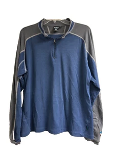 Kuhl Technicore 1/4 Zip Pullover Sweater Navy/Grau Wandern Outdoor Herren L - Bild 1 von 10
