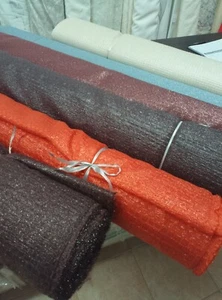Gardinenstoff Vorhänge Kleidung Lurex Indianer Meter hoch 280 cm - Bild 1 von 8