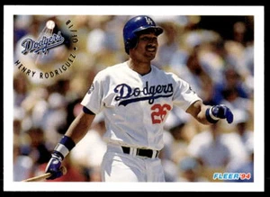 1994 Fleer 522 Henry Rodriguez Los Angeles Dodgers Baseballkarte - Bild 1 von 2