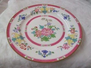 Antique England Minton smooth rim pink band Dinner Plate B796 - Picture 1 of 5