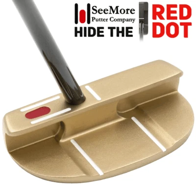 SEEMORE 2025 BRONZE CLASSIC FGP MALLET PUTTER / CUSTOM / ANY LENGTH & GRIP - Image 1 of 4