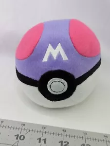 Tomy Pokémon Master Ball Pokeball Plush Stuffed Toy 5 Inch 2016 Stuffed Animal - Picture 1 of 8