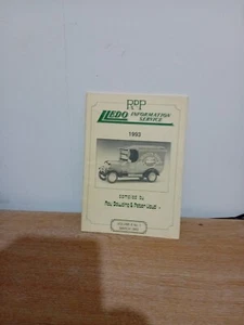 Lledo Information Service Booklet 1993 Vol 6 No 1 - Picture 1 of 1