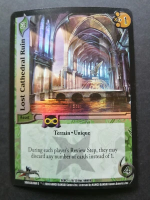 Universal Fighting System Soul Calibur III SC8P 10/12 Lost Cathedral Ruin Foil - Image 1 of 2