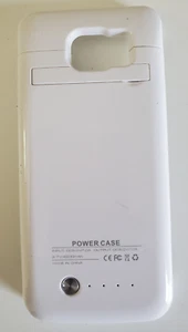 Power Case White Samsung Galaxy S6 Rechargeable 4200 mAh - Picture 1 of 7